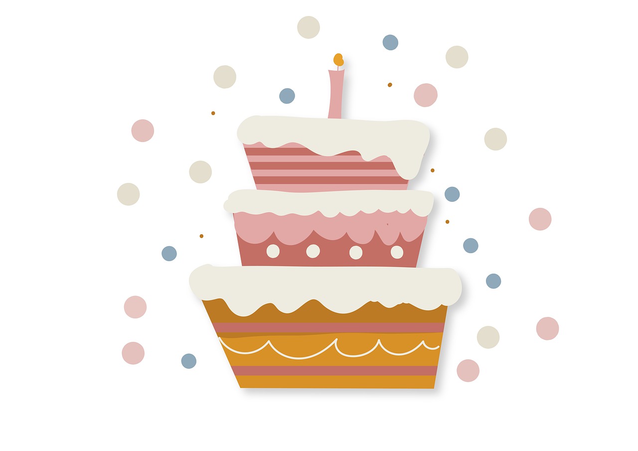 Cake Birthday Cake Confetti Pastry  - Alexandra_Koch / Pixabay
