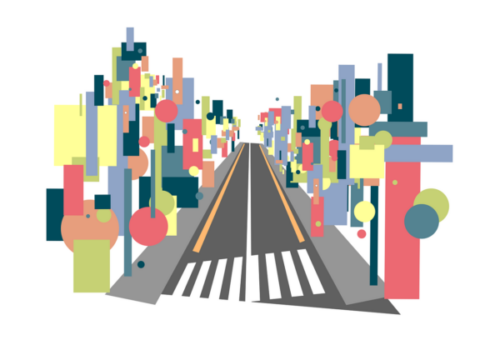 Street Via City Prospect Colors  - Kieselli / Pixabay